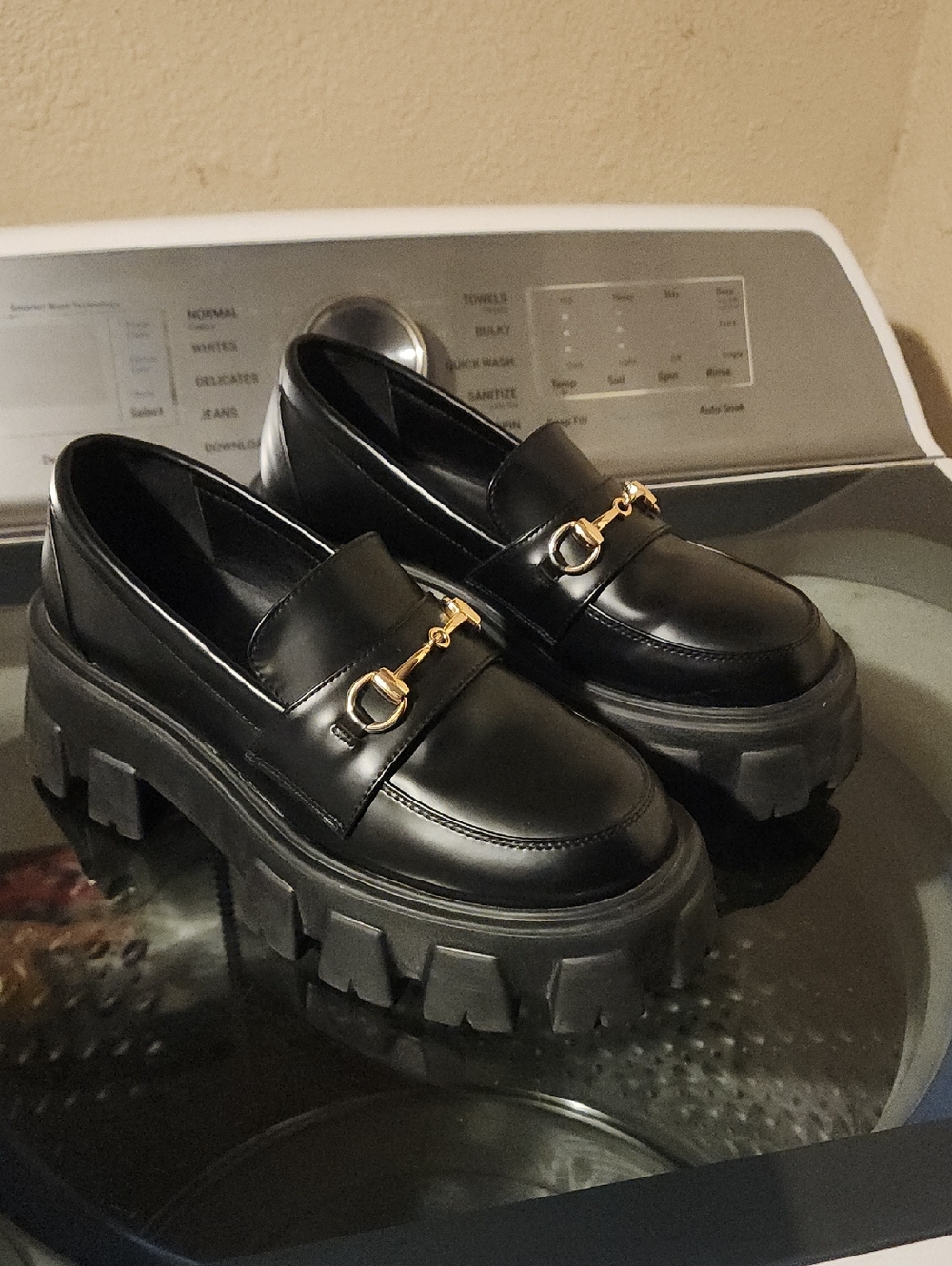 Princess Polly Platform Loafers 7 Used - Picture 2 of 9
